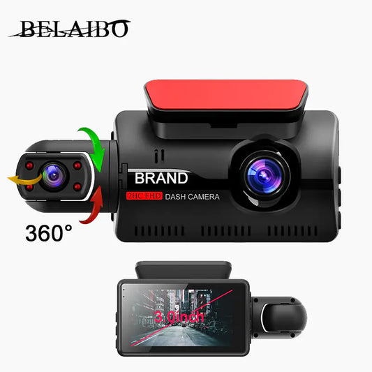 Car Video Recorder 2 Lens HD1080P